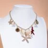 Starfish Sea Life Charm Necklace