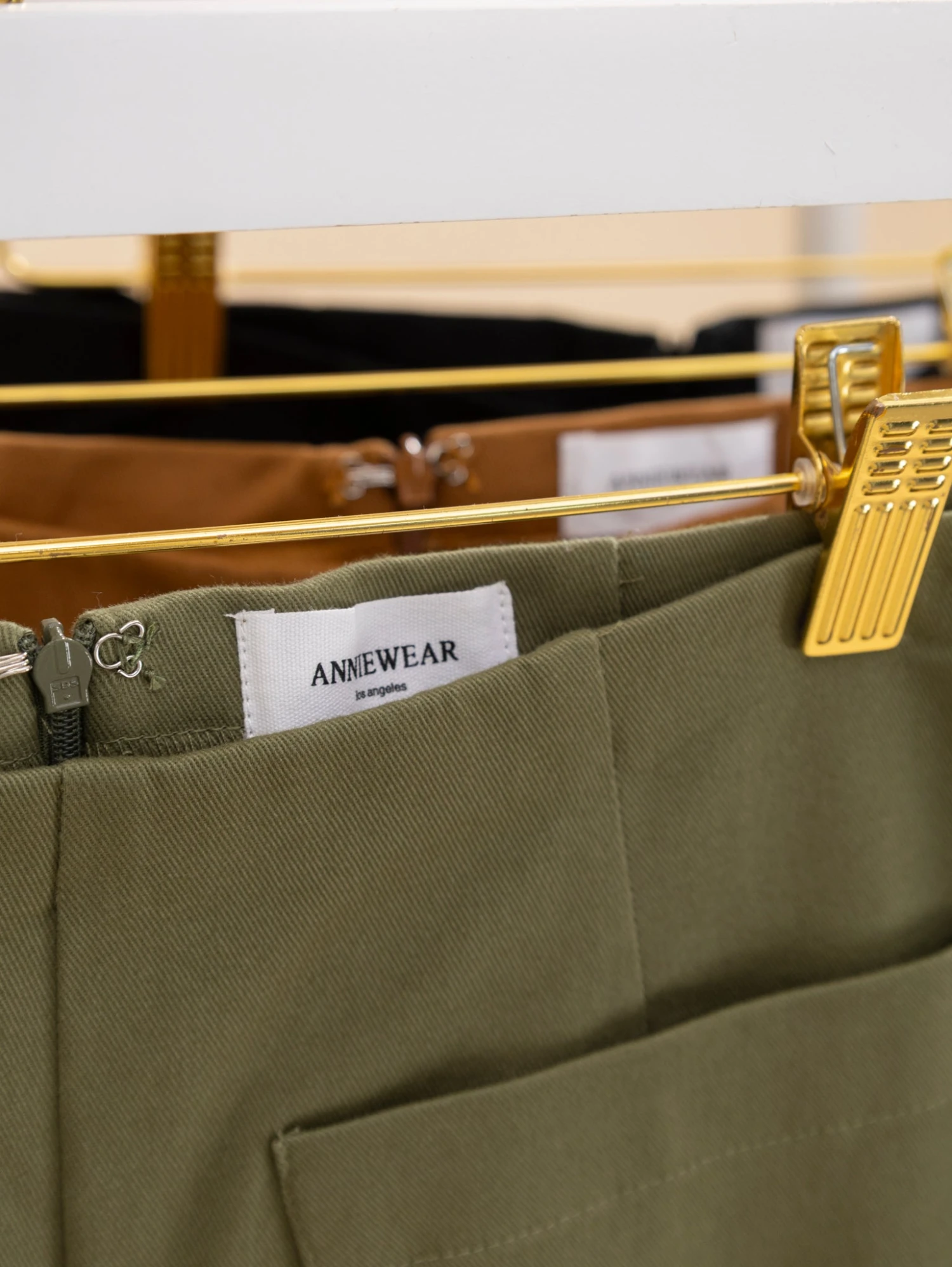 Stretch Front Pocket Ruffle Hem Twill Pants | S-XL 11 Stretch Front Pocket Ruffle Hem Twill Pants | S-XL - Image 11