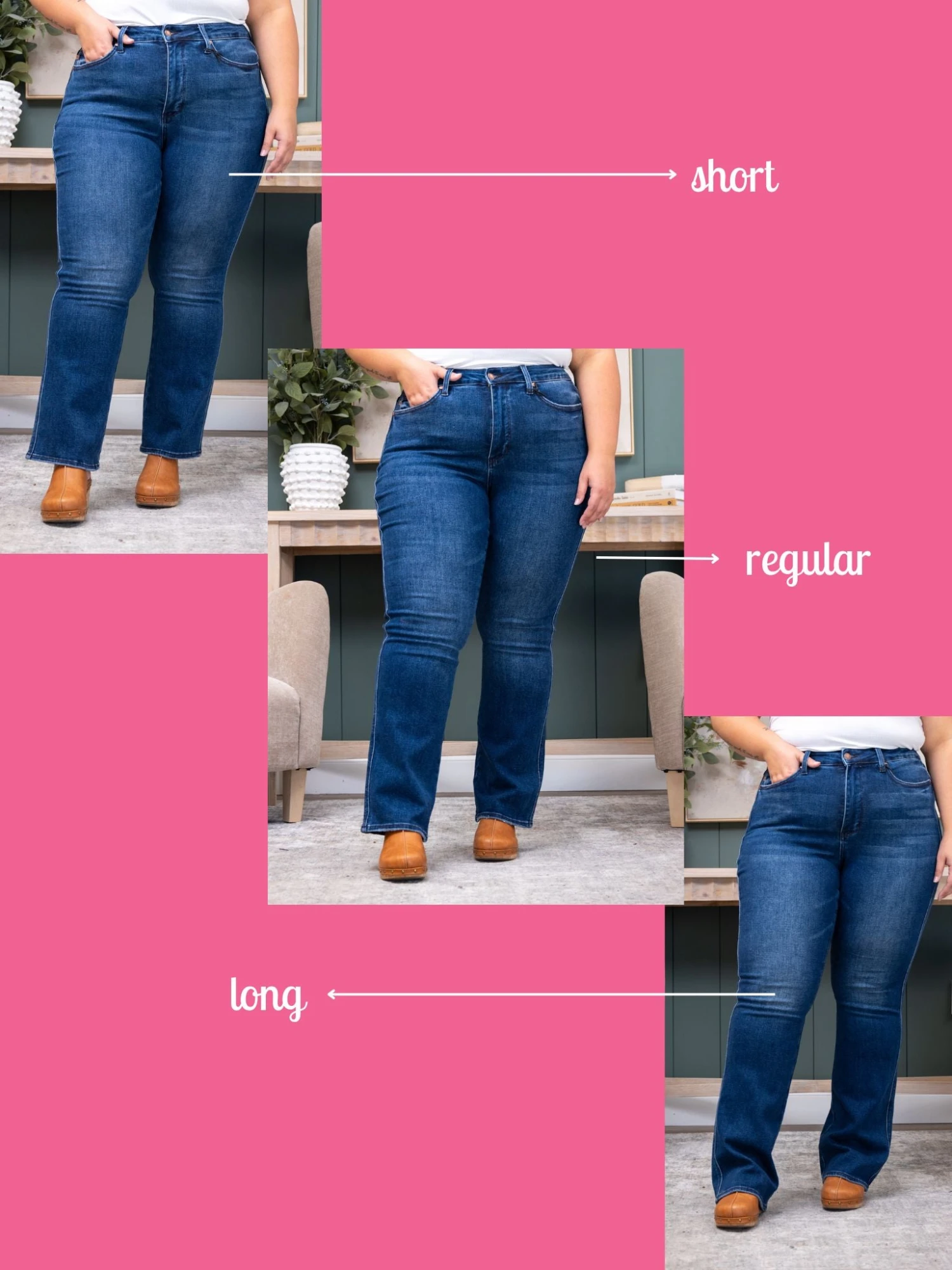 Judy Blue High Waist Tummy Control Back Pocket Embroidered Bootcut Jeans | 0 - 24 2 Judy Blue High Waist Tummy Control Back Pocket Embroidered Bootcut Jeans | 0 - 24 - Image 2