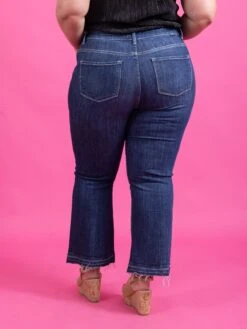 Risen High Rise Crop Flare Jeans | 0 - 3X -Women Clothing Shop 83253bd376eb2f9c867ce8cb8592289c