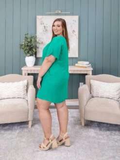 Zenana Airflow V-Neck Shirt Dress W/ Pockets | S-3XL -Women Clothing Shop 84ede609a7d94676c319a514063e2e30