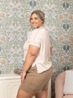 Mid-Rise Drawstring Shorts | S - L -Women Clothing Shop 85ea09204b8d09d7f34ef55c5d5e009f