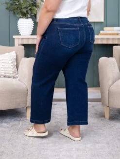 Risen High Rise Crop Wide Leg Jean | 0-3X -Women Clothing Shop 866884ed912d4e68cdc49e8ef195f368