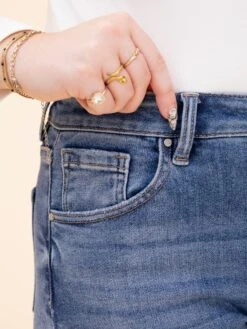 Risen High Rise Straight Cuffed Relaxed Jeans | 0 - 3X -Women Clothing Shop 86a8a1949db0fa8fc6c6d853d16c5f16