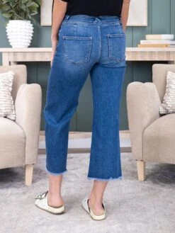 Risen High Rise Crop Wide W/ Wide Band Detail Jean | 0-3X 12 Risen High Rise Crop Wide W/ Wide Band Detail Jean | 0-3X -Women Clothing Shop 87642d845781ceb785bfb7d0dbf2e831