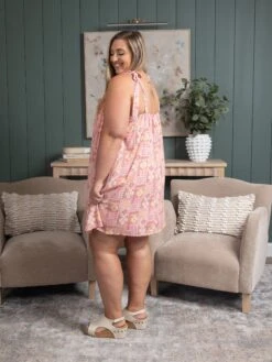 Patterned Tie Strap Dress | S - 3X -Women Clothing Shop 883b97560010392876a43d2f942b6ae5 1