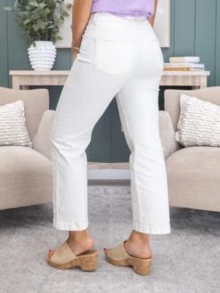 Risen Tummy Control Mid-Rise Ankle Straight Jeans | 0 - 3X -Women Clothing Shop 89550c3a3abc850c17ca6ecc09e8541f