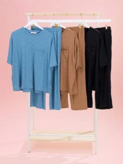 Slub Ribbed Crop Pants By DD Design | S-3XL Pair W/ Sku63651 -Women Clothing Shop 8979cfbb67d1d2febea8314826051548