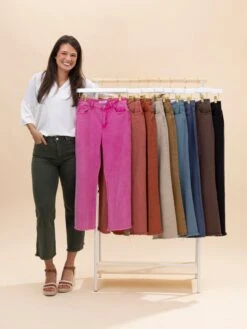 Zenana High Waist Cropped Bootcut | S - XL 26 Zenana High Waist Cropped Bootcut | S - XL -Women Clothing Shop 89bc5f744c5d63fad813d59a8b8ad597