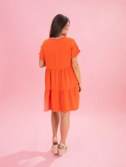 Airflow Tiered Knee Length Dress By DD Design | S-3XL -Women Clothing Shop 89fd7bdbc709ba52ba182170e7ae6169