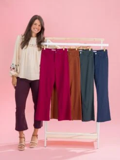 Diva Stretch High Rise Kick Flare| XXS - 3X -Women Clothing Shop 8ad869edaf8c43b20f0b2cc0936ed6b2