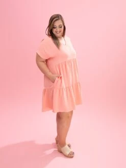 Airflow Tiered Knee Length Dress By DD Design | S-3XL -Women Clothing Shop 8d93c8efe315b94b70fa24dec7f40530