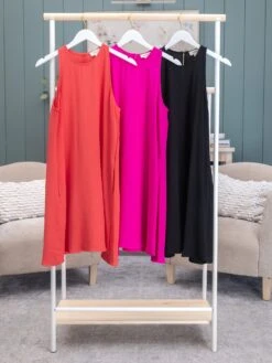 Airflow Sleeveless Woven Dress | S - 3XL