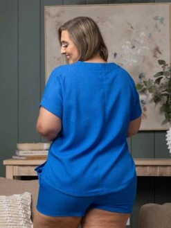 Elastic Waist Shorts W/ Pleats | S-L Set W/ Sku53066 -Women Clothing Shop 8f2bab1c9d785b5b77e12ea37ba7f794