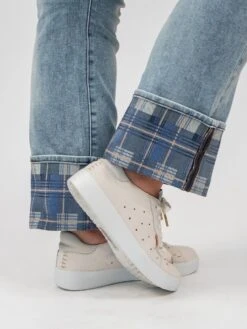 Judy Blue High Waist Vintage Straight Leg Jeans W/ Plaid Cuffs | 0-24W -Women Clothing Shop 8t0NcYW1gj0ZCe51RCQo6nSF5HXI3mlHNAf2ITD1 1