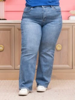 Risen High Rise Ankle Straight Relaxed Jeans | 0 - 3X -Women Clothing Shop 9052ac9c06b68cf145559f4b0c5bc984