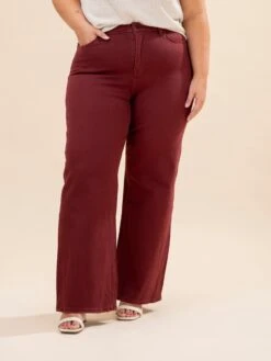 Mica Denim High Rise Wide Leg Jeans | 0-15