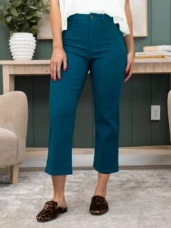 DIVA STRETCH 27" High Rise Wide Leg Stretch Crop (Fall Colors) By DD Design- New | XXS - 3X -Women Clothing Shop 92007eefe771e24b70834f1d2d490f62