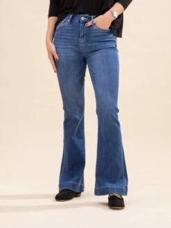 Mica Denim High Rise Flare Trouser Hem Jeans | 0-15 17 Mica Denim High Rise Flare Trouser Hem Jeans | 0-15 -Women Clothing Shop 920ed4fd05d7fd257a6f9c09853ba1f1