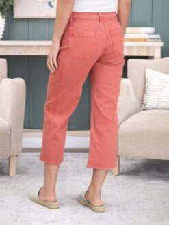 Risen High Rise-Crop Wide Pants | 0-3XL -Women Clothing Shop 924cefcfea081608f2781ca95c30a84a