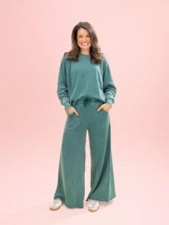 Lived In Raw Hem Wide Leg 30" Pants By DD Design | S-3XL -Women Clothing Shop 92c21d45da9f4d1ef60be4762aa9dcfc