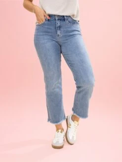 Diva Denim High Rise Crop Straight Jeans | 0 - 20