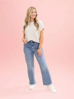 Diva Denim High Rise Crop Straight Jeans | 0 - 20 -Women Clothing Shop 92d4c7f43ea3af8299f88b62ae7c1074