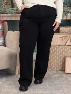 Judy Blue High Waist Cargo Wide Jean | 0-24 -Women Clothing Shop 938902333d17b0888a2a65c0393d4c9c