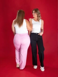 High Waist Super Stretch Wide Leg Jeans | S - 2XL -Women Clothing Shop 951279e71306b73936407fc70fe76f89