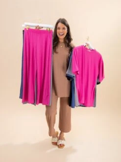 Ribbed Wide Leg Pants | S-3XL Pair W/ Sku62670 -Women Clothing Shop 957617ca3878b63e39e4fa1d6463afe1