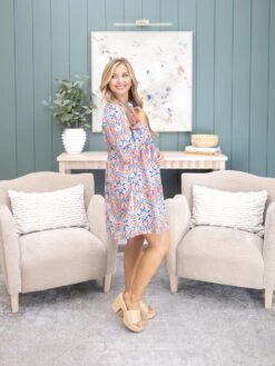 Abstract Print Long Sleeve Tied Neckline Dress | S-XL 9 Abstract Print Long Sleeve Tied Neckline Dress | S-XL -Women Clothing Shop 95ee66c95a30f25d220186cbe31a3b3f