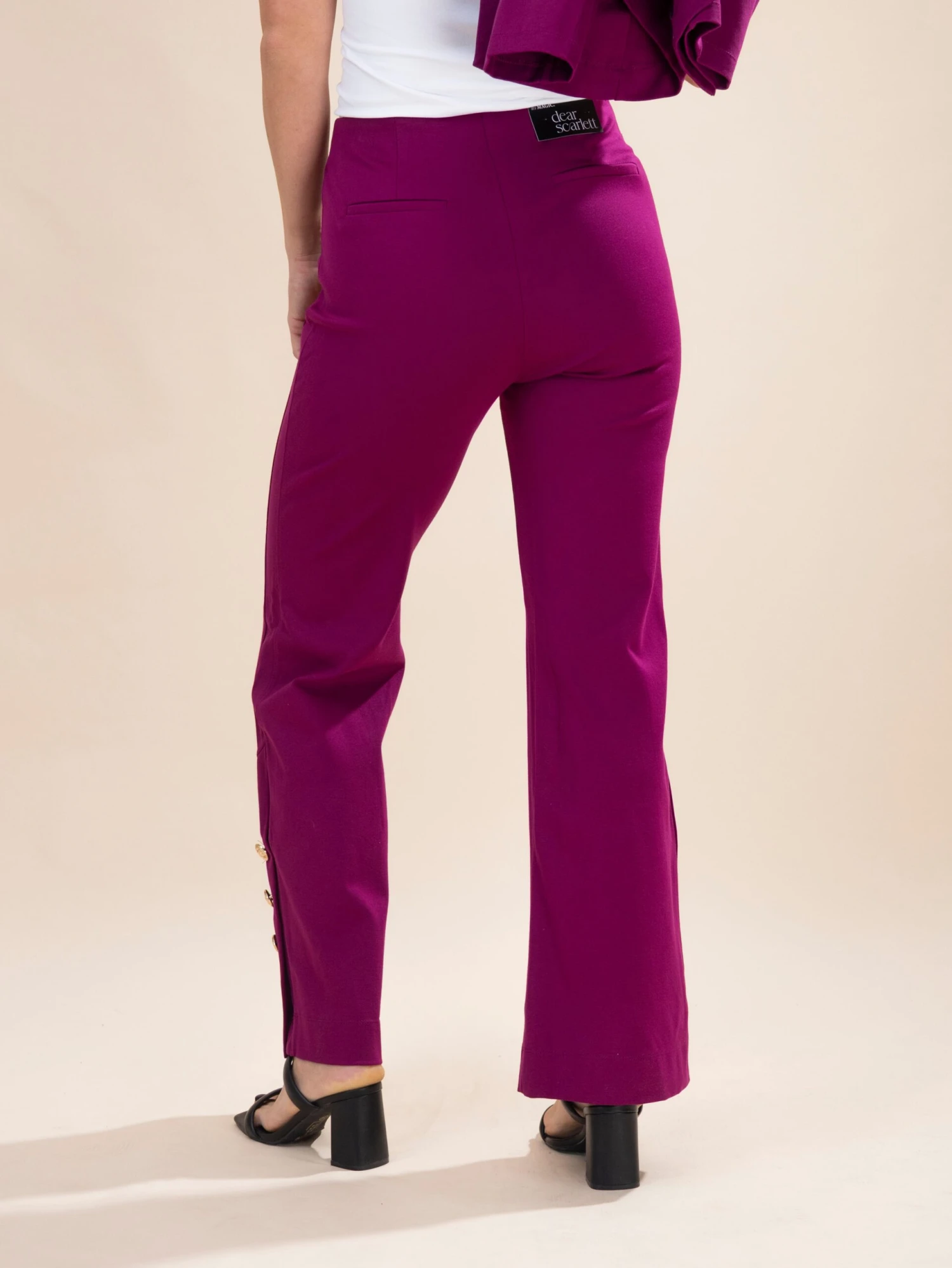 Dear Scarlett Magic Stretch Pull-On Flare Gala Pants | S-3XL 3 Dear Scarlett Magic Stretch Pull-On Flare Gala Pants | S-3XL - Image 3