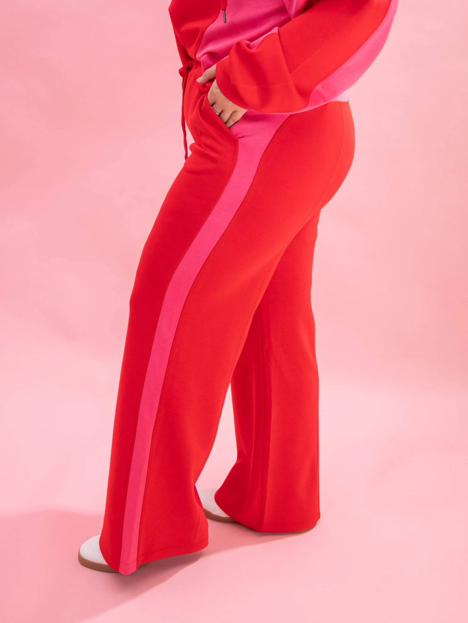 Luxe Scuba Color Block Wide Leg Pants DD Design | S-3XL 11 Luxe Scuba Color Block Wide Leg Pants DD Design | S-3XL - Image 11