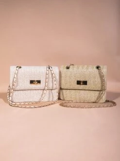 Woven Crossbody Bag -Women Clothing Shop 9702d0e593628fed49526d5a5f5dfc78