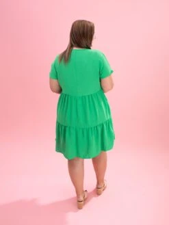 Airflow Tiered Knee Length Dress By DD Design | S-3XL -Women Clothing Shop 9794c3c6f2692357a16b6e005be73c3a