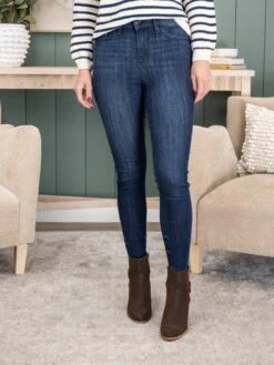 Judy Blue Mid Rise Skinny W/ Raw Hem Jean | 0-24 16 Judy Blue Mid Rise Skinny W/ Raw Hem Jean | 0-24 -Women Clothing Shop 98151f4726ac8bc2555231f9542381b9