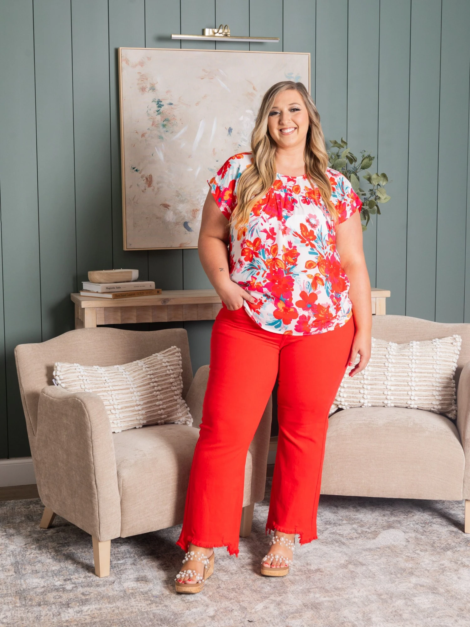 Risen Mid-Rise Straight Leg Step Hem Jeans | 0 - 3X 6 Risen Mid-Rise Straight Leg Step Hem Jeans | 0 - 3X - Image 6