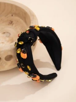 Jack-O-Lantern Embellished Halloween Headband | Halloween *Final Sale*