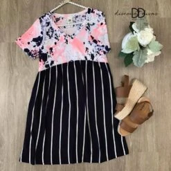 Time Tells All Dress *Final Sale*