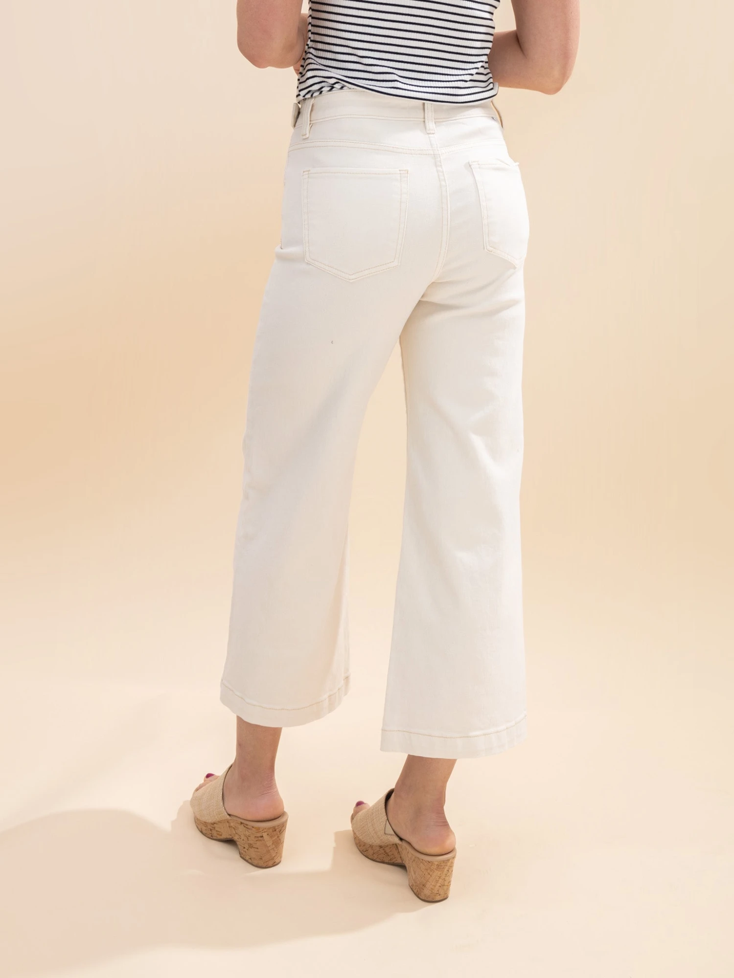 Risen Tummy Control High Rise Wide Adjustable Waistband Jeans | 0-3X 6 Risen Tummy Control High Rise Wide Adjustable Waistband Jeans | 0-3X - Image 6