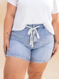 Waist Strap Detail Comfort Stretch Denim Shorts | S-XL 14 Waist Strap Detail Comfort Stretch Denim Shorts | S-XL -Women Clothing Shop 9bb7f735831c5557d6e680cf213f3823