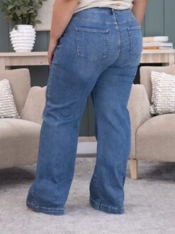 Risen Tummy Control High Rise Wide Adjustable Waist Band Jeans | 0-3X 16 Risen Tummy Control High Rise Wide Adjustable Waist Band Jeans | 0-3X -Women Clothing Shop 9bc070191918a8d3a72fcba6b2ab5c70