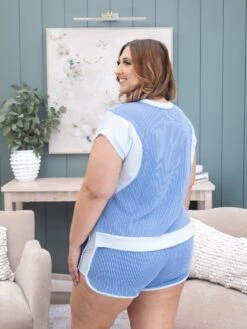 Two Toned Loose Fit Shorts | S-L Pair W/ Sku59715 -Women Clothing Shop 9c5f90f0141ac27e0325f62b861c2514