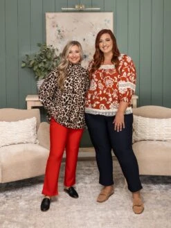 Stretchy Belted Straight Pants With Pockets | S - L -Women Clothing Shop 9d977cfe0e9a0ce28aee179fa3214d6a