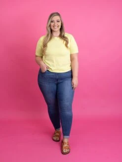 Judy Blue High Waist Cuffed Hem Skinny Jeans| 0-24 -Women Clothing Shop 9df6050ef5266fd1c8d9ce711c19b309 1