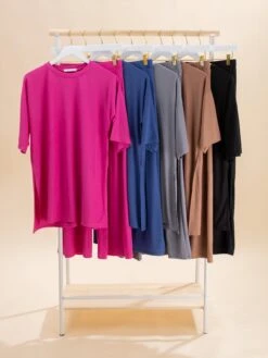 Ribbed Wide Leg Pants | S-3XL Pair W/ Sku62670 -Women Clothing Shop 9e43ee392ca15564d0b56af7db899007