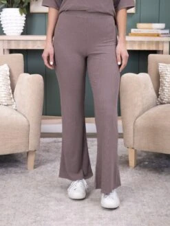 Yummi Rib Flare Pants By DD Design | S - 3XL Pair W/ Sku58417 -Women Clothing Shop 9f38cccdc39f3f0a4c4814bee678512e