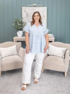 Risen Tummy Control Mid-Rise Ankle Straight Jeans | 0 - 3X -Women Clothing Shop 9f54ec5ac7368742bc5a6110c15e55af