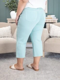 Judy Blue High Waist Garment Dyed Raw Hem Crop Wide Jean | 0-20 Spring 5 Judy Blue High Waist Garment Dyed Raw Hem Crop Wide Jean | 0-20 Spring -Women Clothing Shop 9f5aabe49a4a461a42bc8143b2ee3dd2