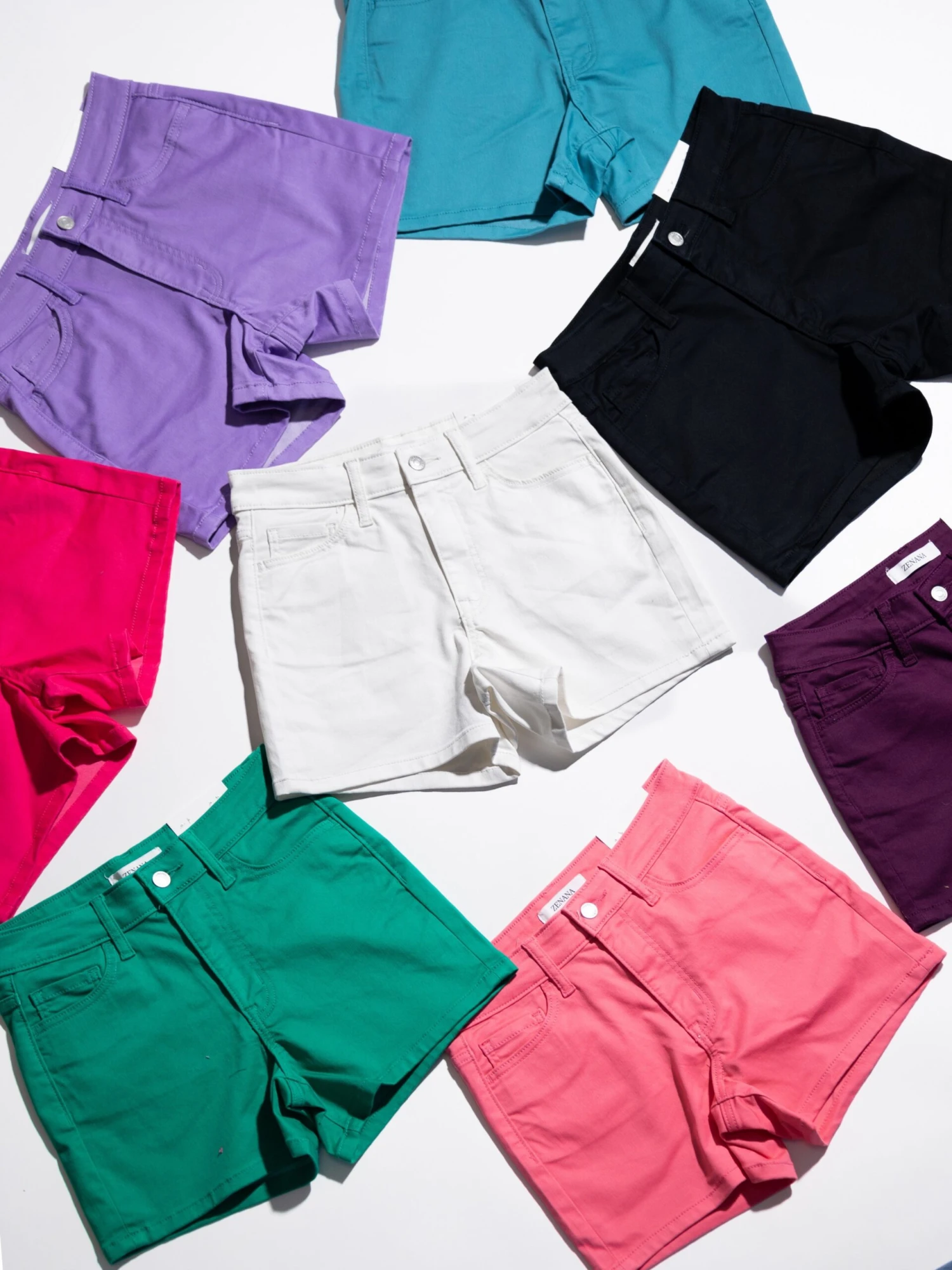 Zenana High Rise Denim Shorts | S - 3X 3 Zenana High Rise Denim Shorts | S - 3X - Image 3